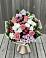 Букет цветов из: Альстромерии, Гвоздики, Розы и Хризантемы в Перми