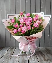 Букет Розовый кустик #REPLACE_PRED# Перми