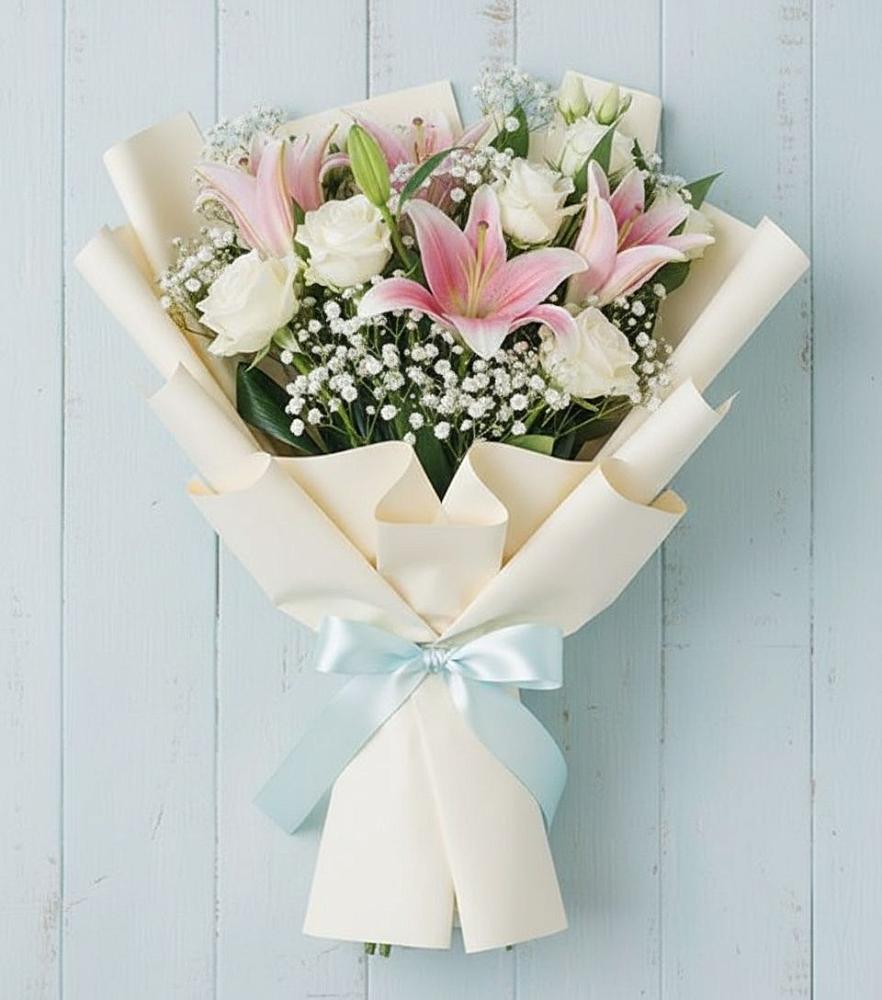 Букет цветов из: Лилии в Перми