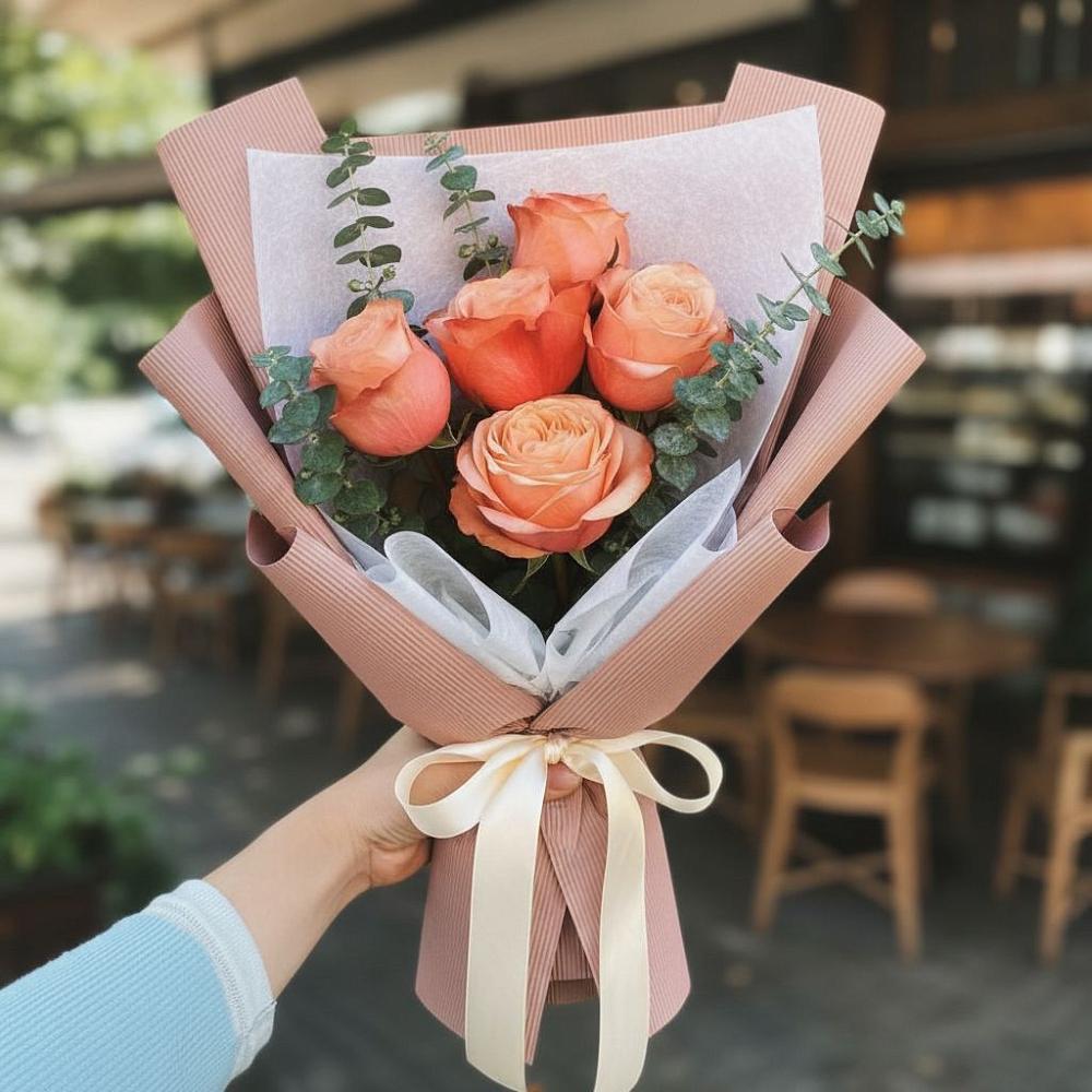 Букет цветов из: Розы в Перми