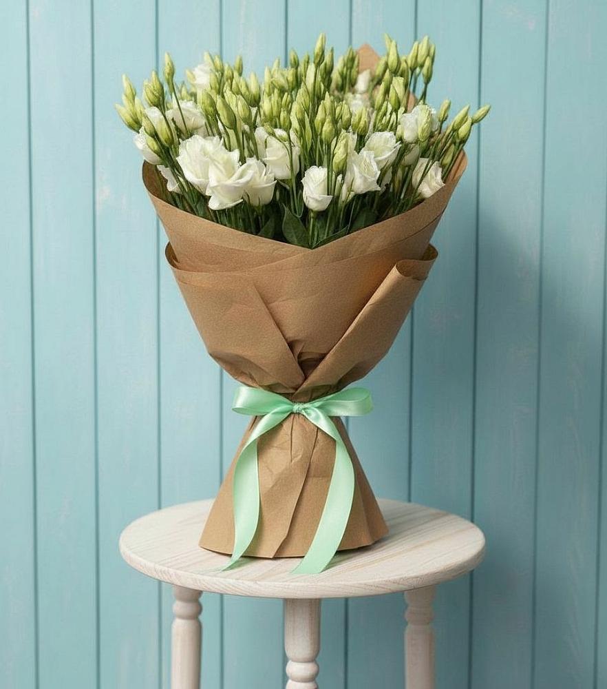 Букет цветов из: Лизиантусы в Перми