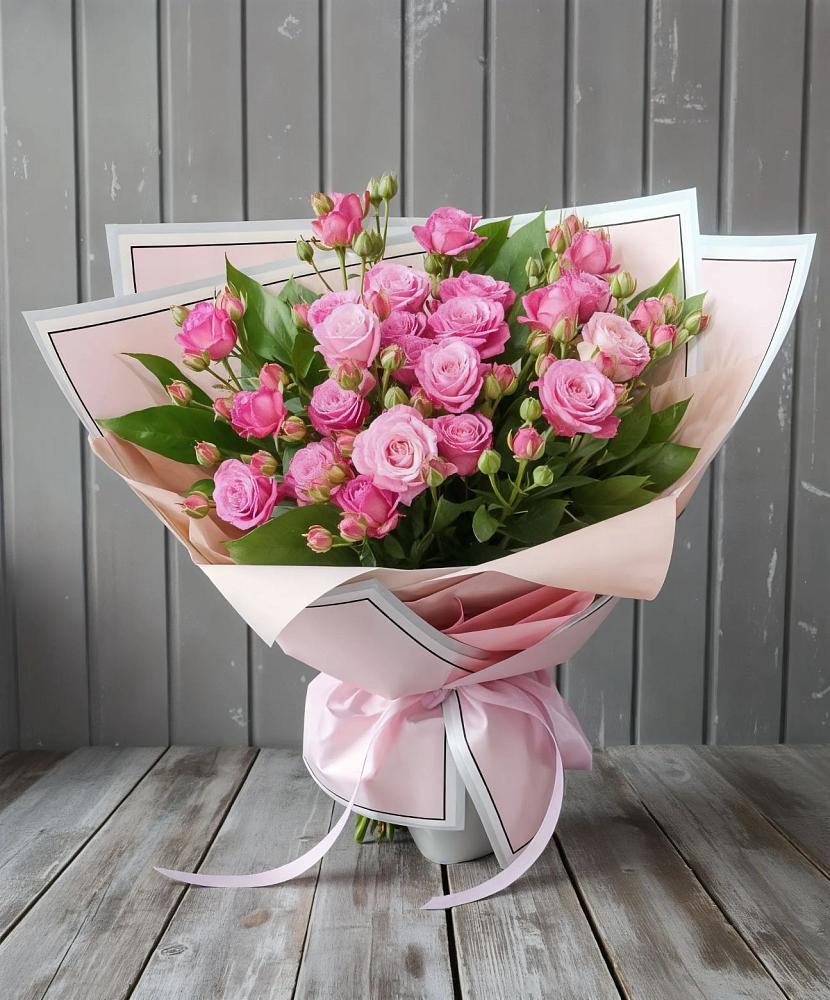 Букет Розовый кустик в Перми