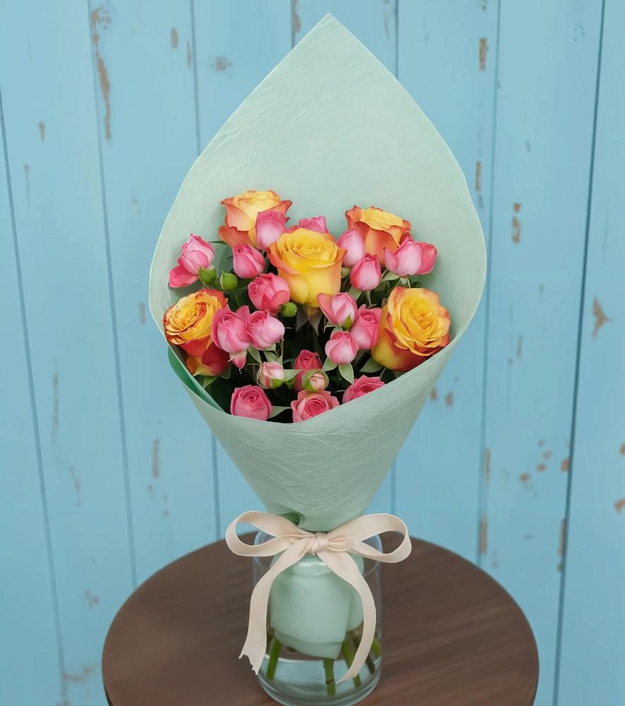 Букет цветов из: Розы в Перми