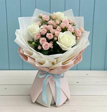 Букет цветов из:  Розы в Перми