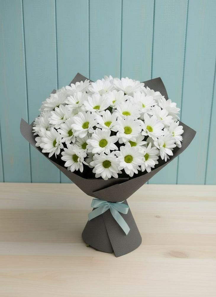Букет цветов из: Хризантемы в Перми