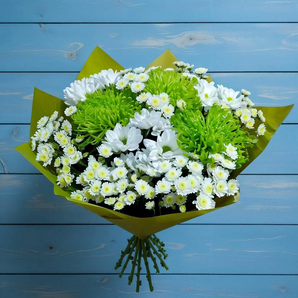 Букет цветов из: Хризантемы в Перми