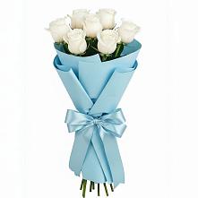 Букет 7 белых роз Проуд #REPLACE_PRED# Перми