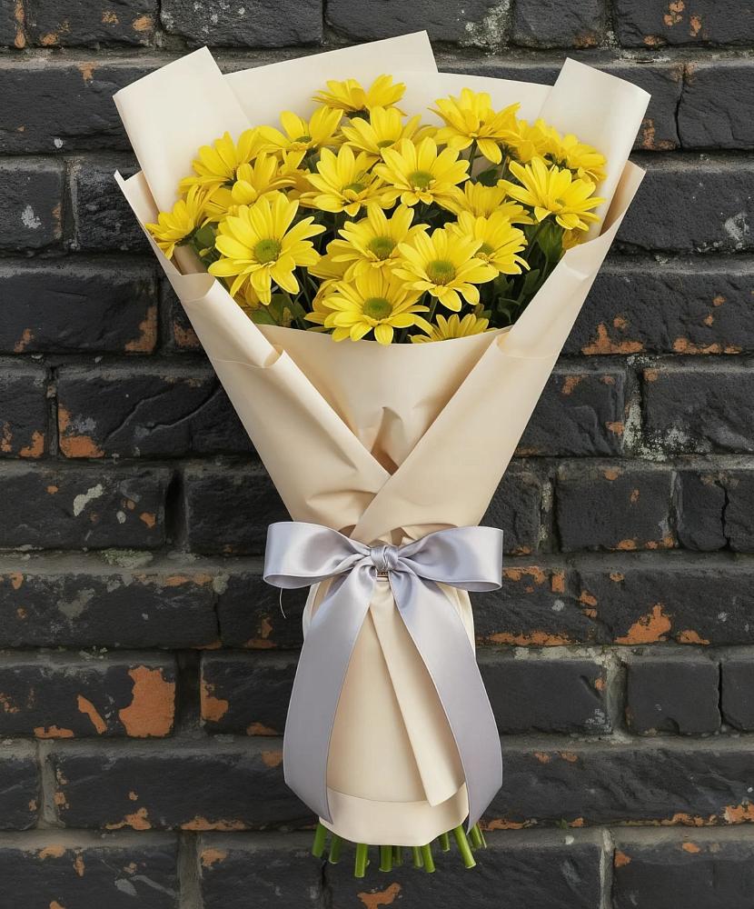 Букет цветов из: Хризантемы в Перми