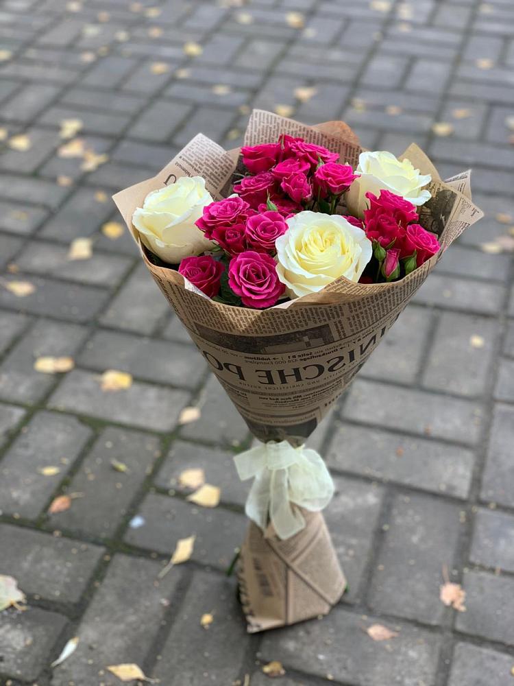 Букет цветов из: Розы в Перми