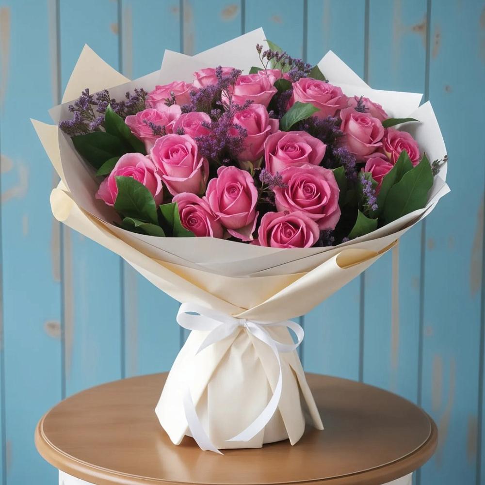 Букет цветов из: Розы в Перми